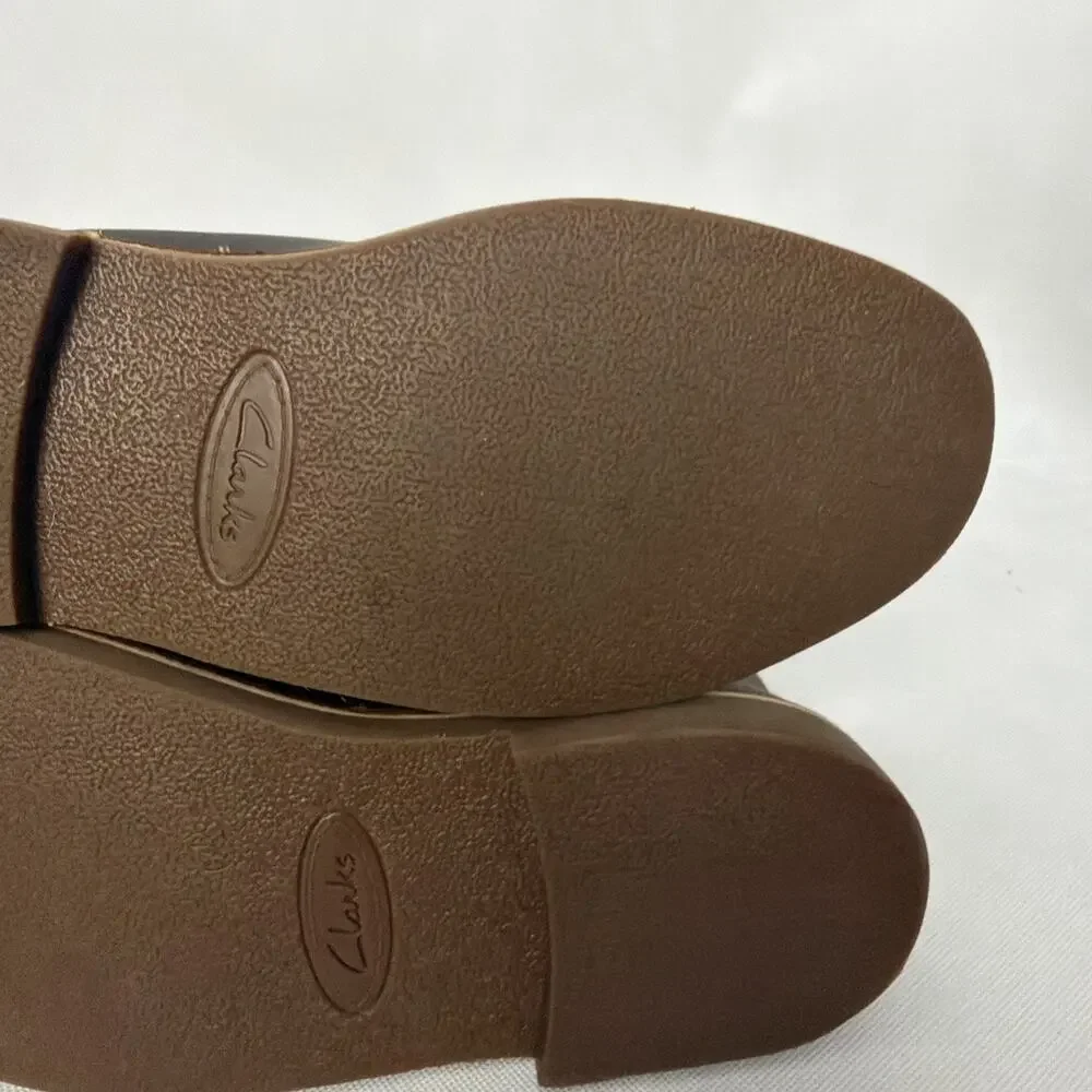 Clarks Bushacre II Men's Chukka Boot Brown Leather US Size 11.5